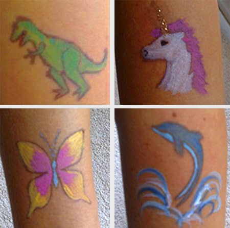 Facepainting stamps